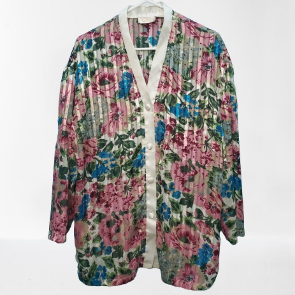 Vintage Victoria's Secret Gold Label Button Down Top | Sz M